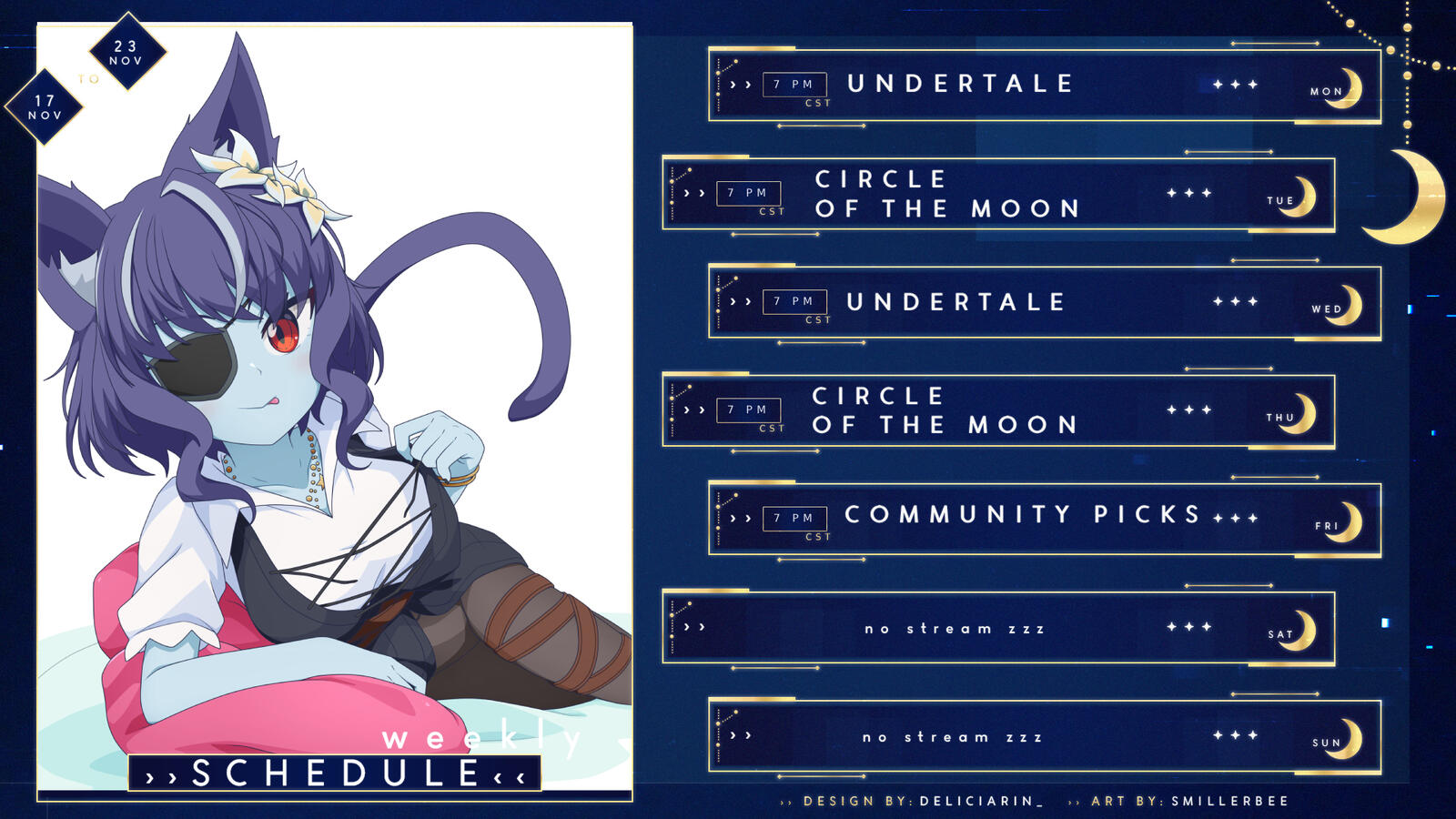 Undertale Monday& Wednesday @ 7pm! Castlevania Circle of the Moon on Tuesday & Thursday @ 7pm! Community Picks Show on Friday @ 7pm! http://twitch.tv/mariapuddingway