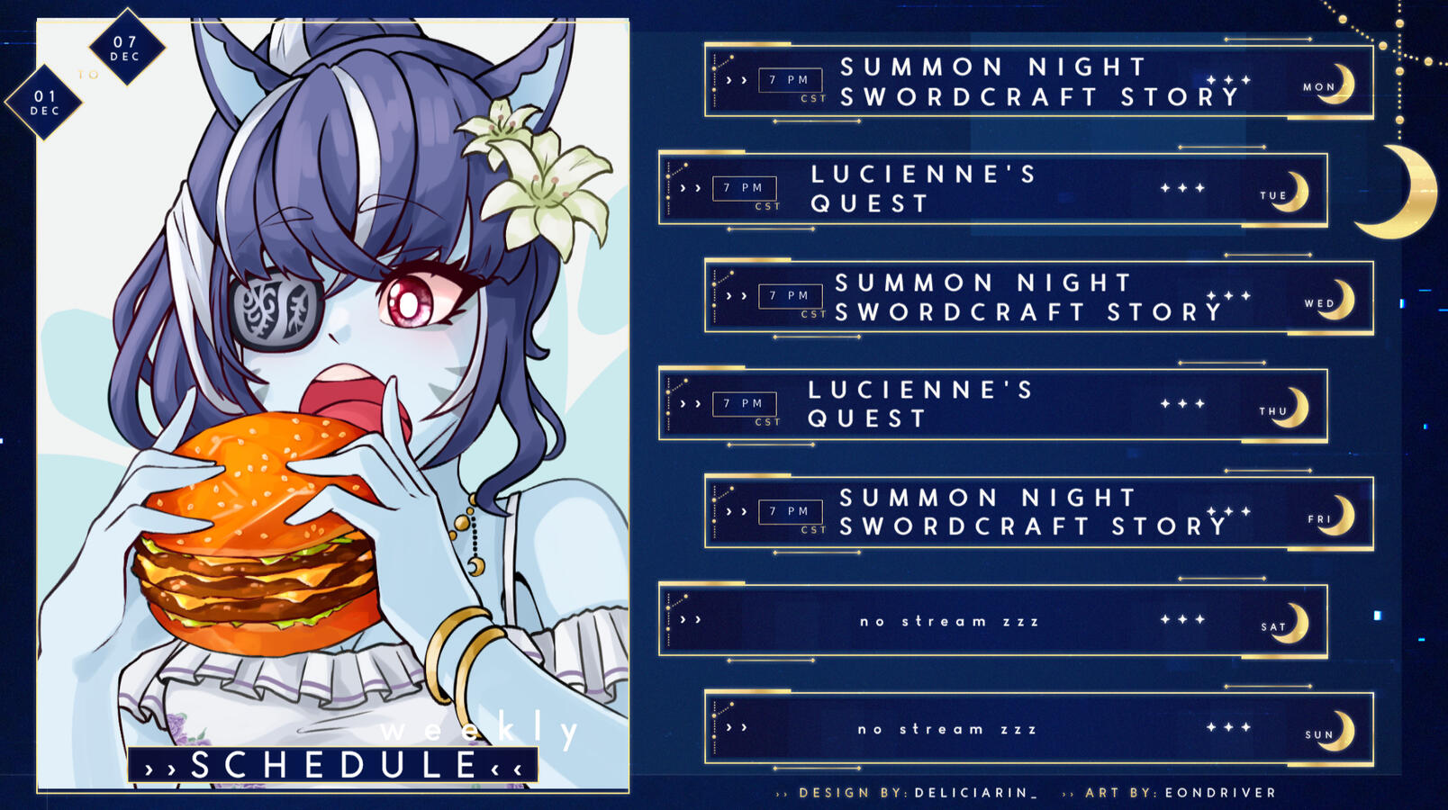 Summon Night Swordcraft Story Monday, Wednesday & Friday @ 7pm! Lucienne's Quest on Tuesday & Thursday @ 7pm! http://twitch.tv/mariapuddingway